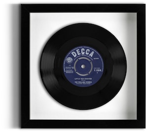 The Rolling Stones "Little Red Rooster" Framed 7" Vinyl Record UK NUMBER ONE 3 Dec - 9 Dec 1964