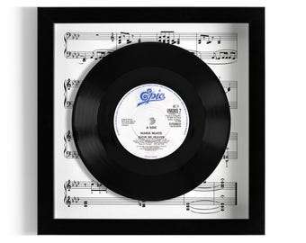 Maria McKee "Show Me Heaven" Framed 7" Vinyl Record UK NUMBER ONE 23 Sep - 20 Oct 1990