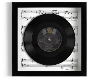 Elton John "Pinball Wizard" Framed 7" Vinyl Record