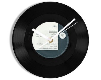 Tears For Fears "Mad World" 7" Vinyl Record Wall Clock