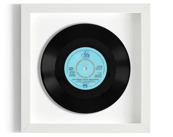 Barry White "You're The First, The Last, My Everything" Framed 7" Vinyl Record UK NUMBER ONE 1 Dec - 14 Dec 1974