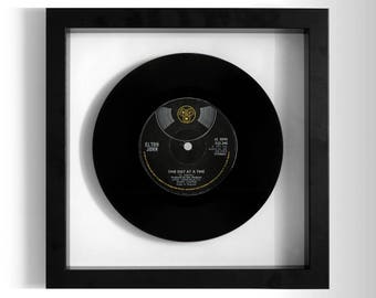 Elton John "One Day At A Time" Framed 7" Vinyl Record