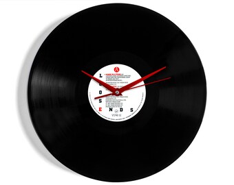 Loose Ends "Hangin' On A String" Vinyl Record Wall Clock