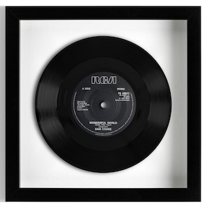 Sam Cooke "Wonderful World" Framed 7" Vinyl Record