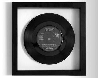 Eurythmics "There Must Be An Angel (Playing With My Heart)" Framed 7" Vinyl Record UK NUMBER ONE 21 Jul - 27 Jul 1985