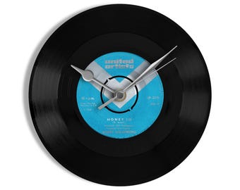 Bobby Goldsboro "Honey" 7" Vinyl Record Wall Clock