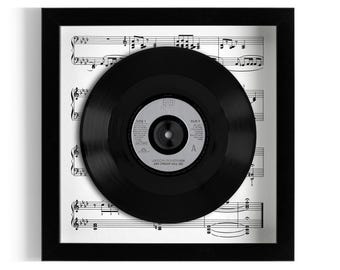 Jason Donovan "Any Dream Will Do" Framed 7" Vinyl Record UK NUMBER ONE 23 Jun - 6 Jul 1991