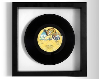 Rod Stewart "Young Turks" Framed 7" Vinyl Record