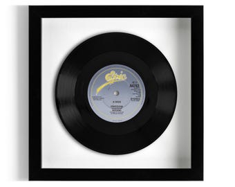 Wham! "Freedom" Framed 7" Vinyl Record UK NUMBER ONE 14 Oct - 3 Nov 1984