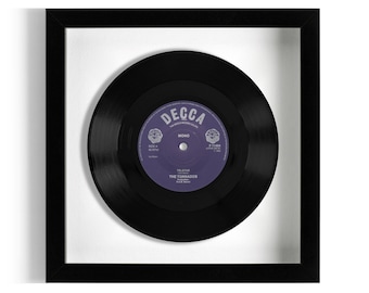 The Tornados "Telstar" Framed 7" Vinyl Record UK NUMBER ONE 4 Oct - 7 Nov 1962
