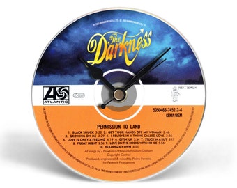 The Darkness "Permission To Land" CD Clock