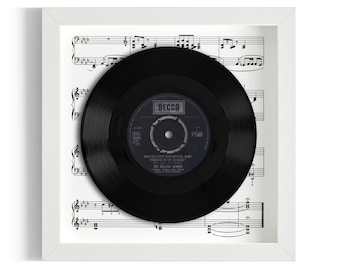The Rolling Stones "Have You Seen Your Mother, Baby, Standing In The Shadows" Framed 7" Vinyl Record