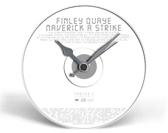 Finley Quaye "Maverick A Strike" CD Clock