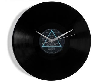 Pink Floyd "The Dark Side Of The Moon" 12" Vinyl Record Wall Clock