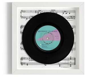 Duran Duran "Save A Prayer" Framed 7" Vinyl Record