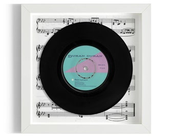 Duran Duran "Save A Prayer" Framed 7" Vinyl Record