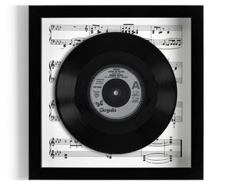 Debbie Harry "French Kissin' In The USA" Framed 7" Vinyl Record