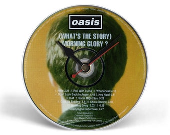 Oasis "(What's The Story) Morning Glory?" CD Clock and Keyring