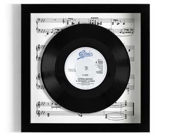 George Michael "A Different Corner" Framed 7" Vinyl Record UK NUMBER ONE 13 Apr - 3 May 1986