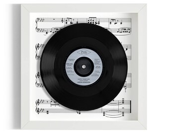 Jason Donovan "Happy Together" Framed 7" Vinyl Record