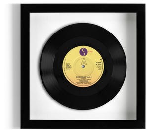 Madonna "Borderline" Framed 7" Vinyl Record