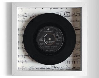 The Seekers "I'll Never Find Another You" Framed 7" Vinyl Record UK NUMBER ONE 25 Feb - 10 Mar 1965