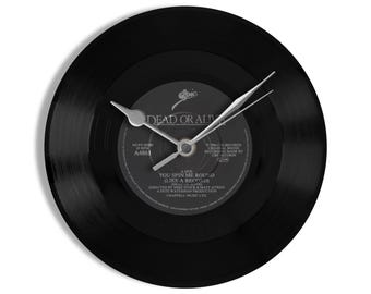 Dead or Alive "You Spin Me Round (Like a Record)" 7" Vinyl Record Wall Clock UK NUMBER ONE 3 Mar - 16 Mar 1985