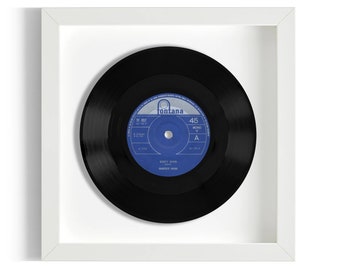 Manfred Mann "Mighty Quinn" Framed 7" Vinyl Record UK NUMBER ONE 14 Feb - 27 Feb 1968