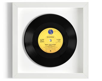 Madonna "Open Your Heart" Framed 7" Vinyl Record