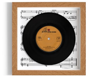 Frank Sinatra "My Way" Framed 7" Vinyl Record