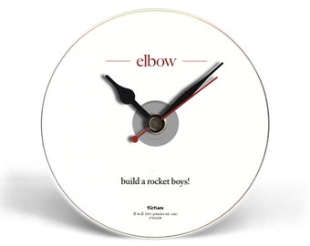 Elbow "Build A Rocket Boys!" CD Clock