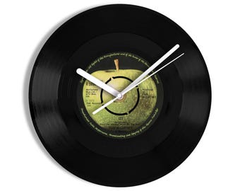 Paul McCartney & Wings "Jet" 7" Vinyl Record Wall Clock