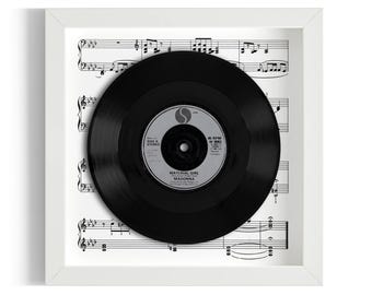 Madonna "Material Girl" Framed 7" Vinyl Record
