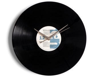 Soul II Soul "Missing You" Vinyl Record Wall Clock