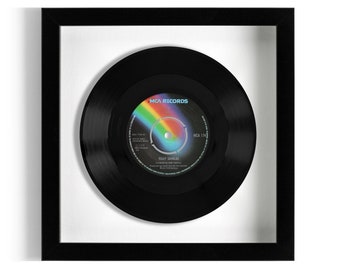 Telly Savalas "If" Framed 7" Vinyl Record UK NUMBER ONE 2 - 15 Mar 1975