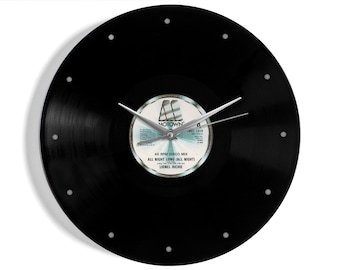 Lionel Richie "All Night Long" 12" Vinyl Record Wall Clock