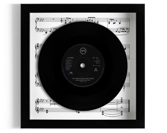 The Righteous Brothers "Unchained Melody" Framed 7" Vinyl Record