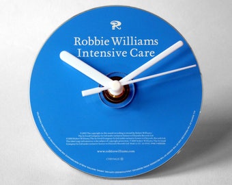 Robbie Williams "Intensive Care" CD Clock and Keyring Gift Set