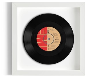 Cliff Richard "Carrie" Framed 7" Vinyl Record