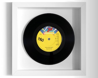 Electric Light Orchestra ELO "Hold On Tight" Framed 7" Vinyl Record