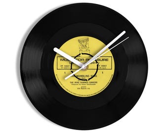 The Wombles "The Wombling Song" 7" Vinyl Record Wall Clock