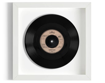 10cc "I'm Not In Love" Framed 7" Vinyl Record UK NUMBER ONE 22 Jun - 5 Jul 1975