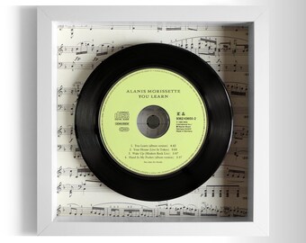 Alanis Morissette "You Learn" Framed CD