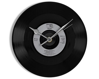 Angry Anderson "Suddenly - The Wedding Theme From Neighbours" 7" Vinyl Record Wall Clock