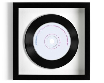 Christina Aguilera "What A Girl Wants" Framed CD