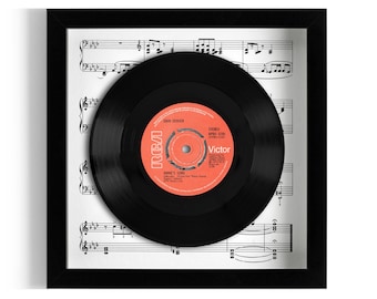 John Denver "Annie's Song" Framed 7" Vinyl Record UK NUMBER ONE 6 - 12 Oct 1974