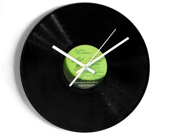 Cliff Richard "Green Light" Vinyl Record Wall Clock