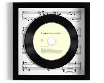 Boyzone "You Needed Me" Framed CD UK Number ONE 16 May - 22 May 1999