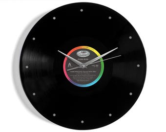 Diana Ross "Chain Reaction" 12" Vinyl Record Wall Clock UK NUMBER ONE 2 Mar - 22 Mar 1986