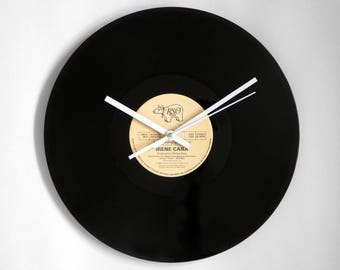 Irene Cara "Fame" Vinyl Record Wall Clock